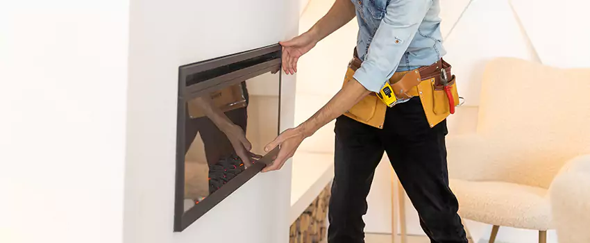 Metal Fireplace Installation in Bentonville, Arkansas