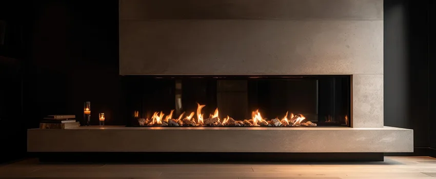 Gas Fireplace Ember Bed Design Services in Bentonville, Arkansas