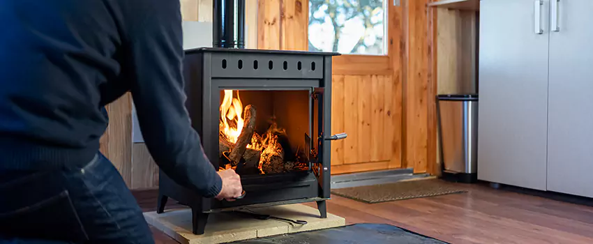 Open Hearth Wood Fireplace Installation in Bentonville, AR