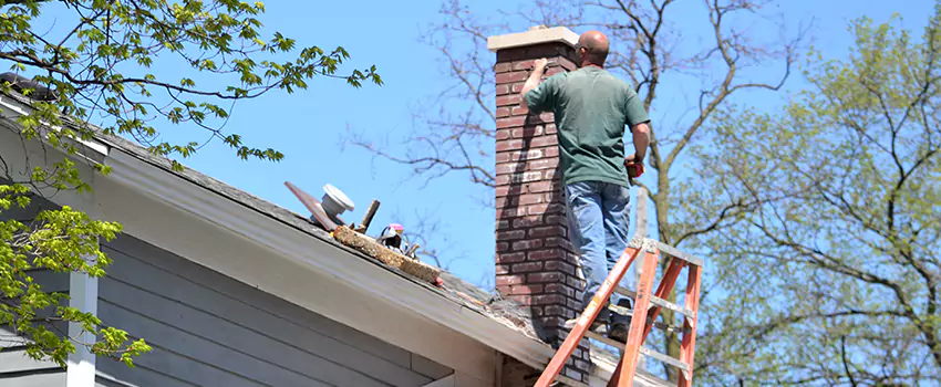 Vinyl and PVC Chimney Flashing Installation in Bentonville, AR