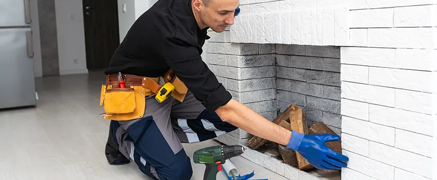 Fireplace Damaged Damper Frame Repair Services in Bentonville, Arkansas